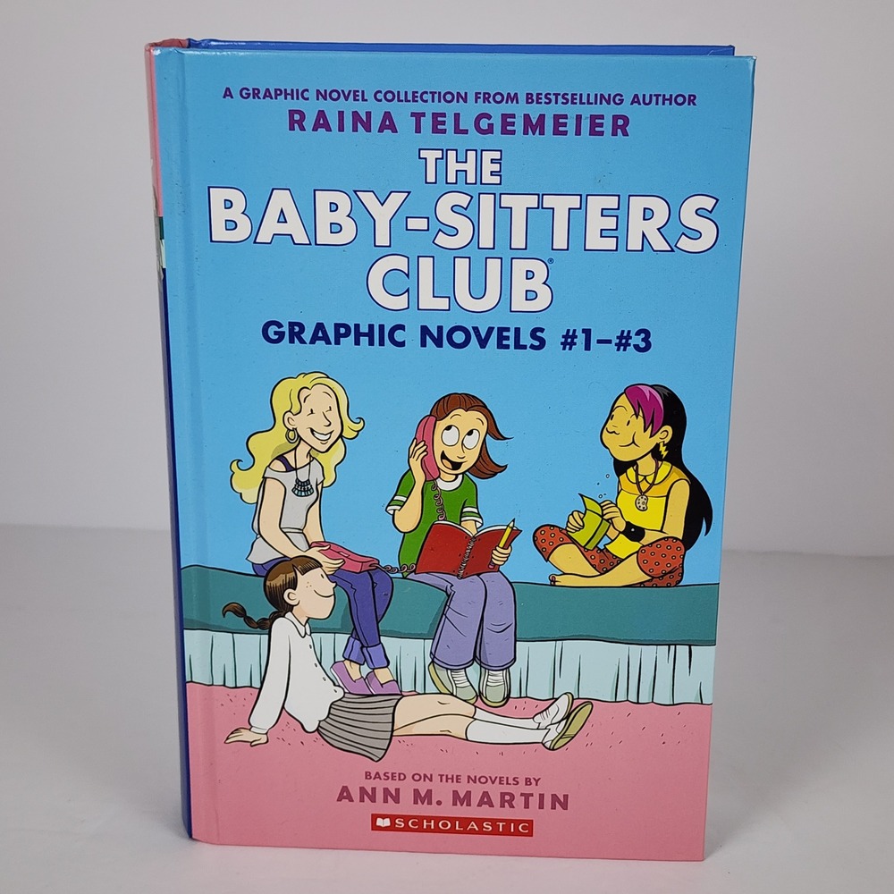The Baby-Sitters Club Graphic Novels 1-3 Raina Telgemeier Ann M Martin Hardcover - Picture 3 of 8